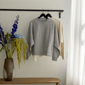 Munich – Oversized Crewneck Heather Grey – Damen