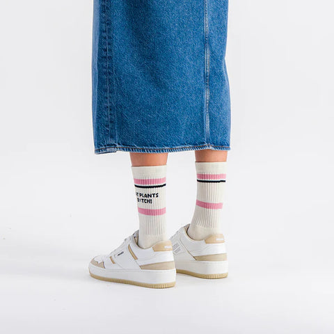 Socks – "Eat Plants B*tch" – Damen