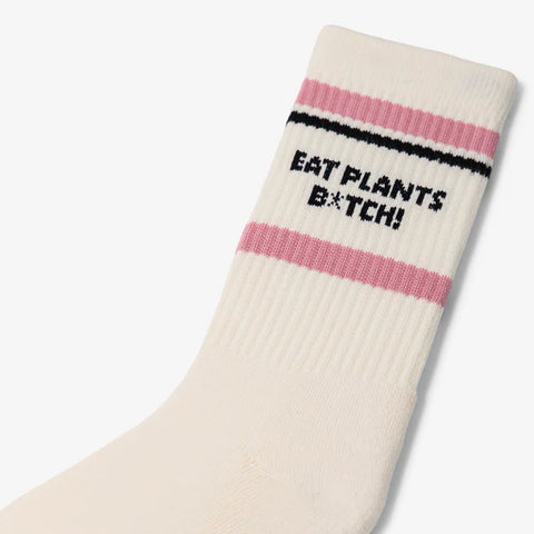 Socks – "Eat Plants B*tch" – Damen